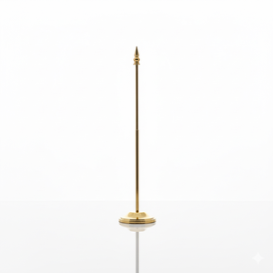 سارية مكتبي ذهبي ثقيل