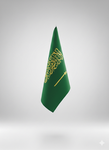 علم السعودية مقوى