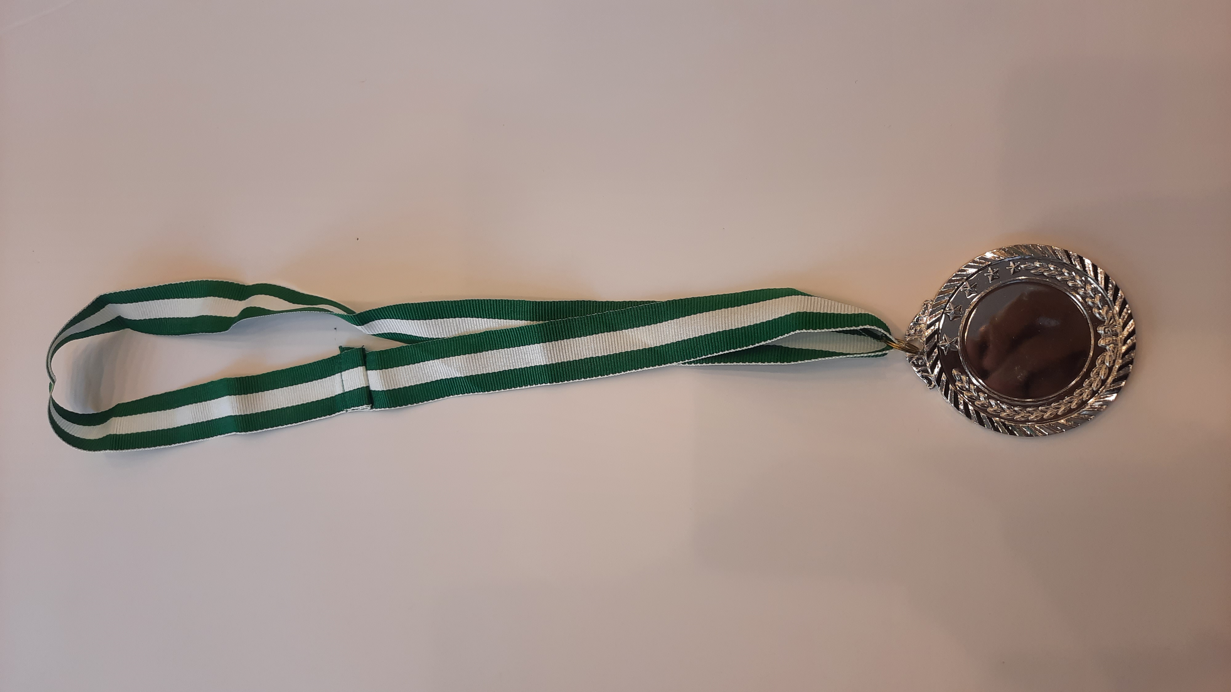 ميدالية فضية رياضية