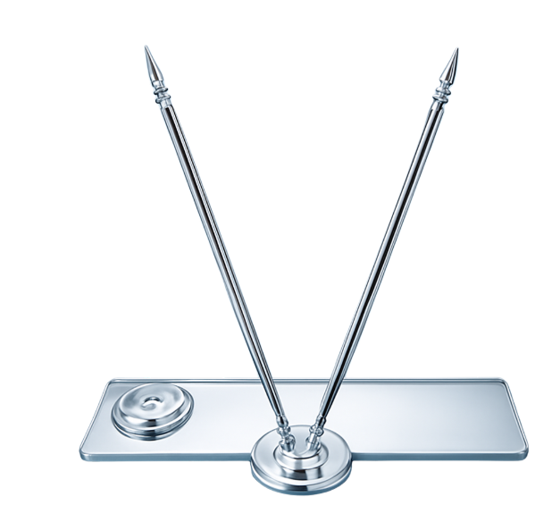 سارية مكتبي مزدوج